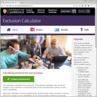 Exclusion calculator